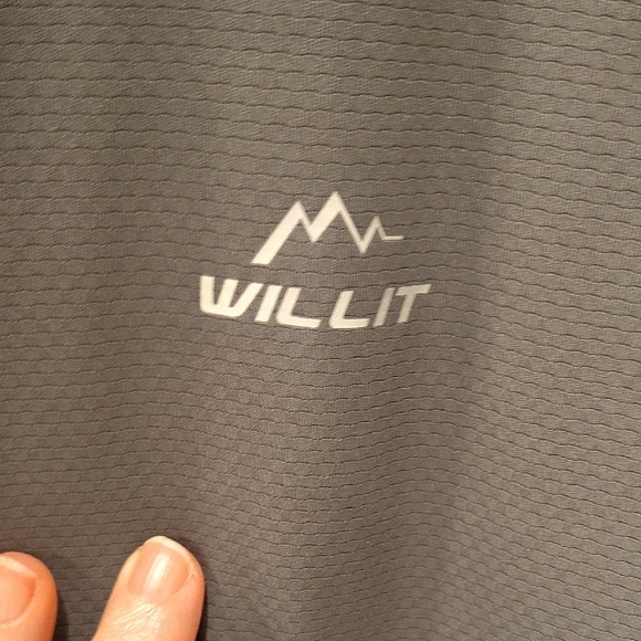 Men's Gray Performance Jacket - Picture 2 of 4